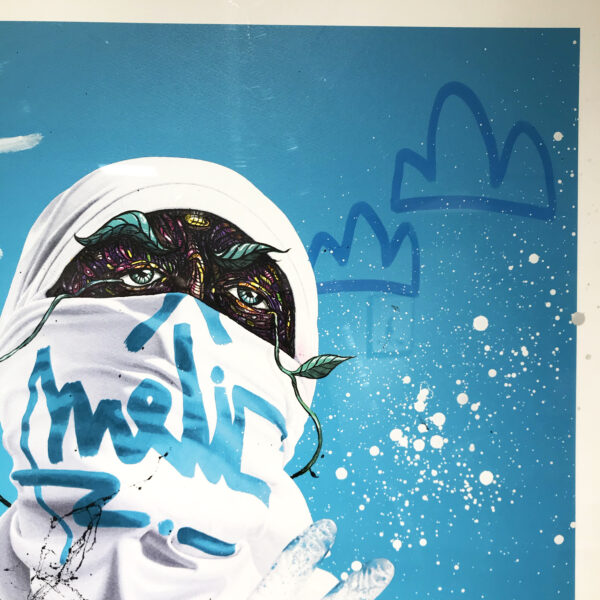 "SHIRT MASK VII" Hand finish Collab 1/1 - Image 3