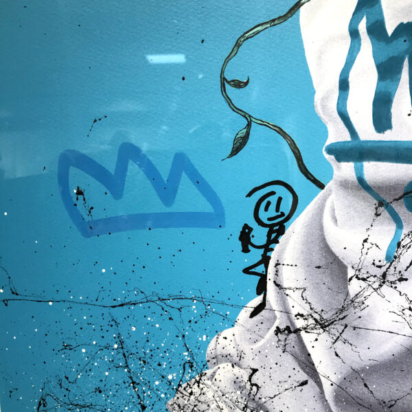 "SHIRT MASK VII" Hand finish Collab 1/1 - Image 4